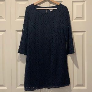 J Crew Navy blue dress